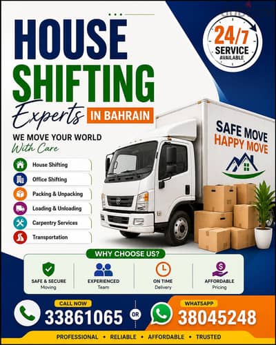 Reliable Moving Company in Bahrain