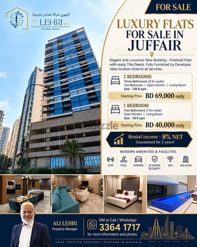 Luxury Freehold flats for sale