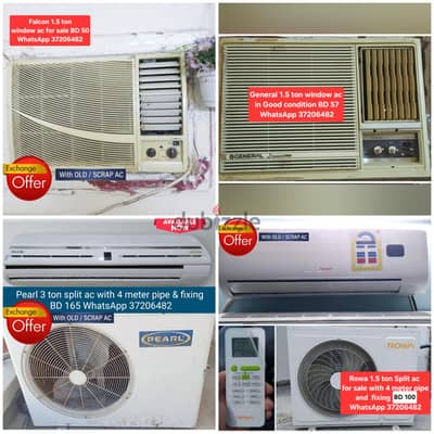 Split ac window ac and other items for sale with Delivery