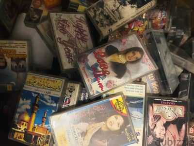 Cassettes audio vintage collections 40-60 cassettes