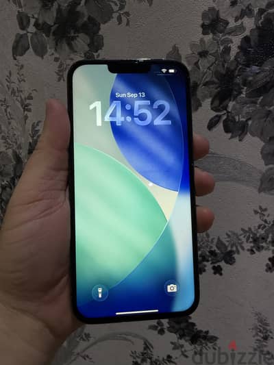 iPhone 13 Pro Max Blue|  256GB 100% - Screen changed 13Blue - ازرق