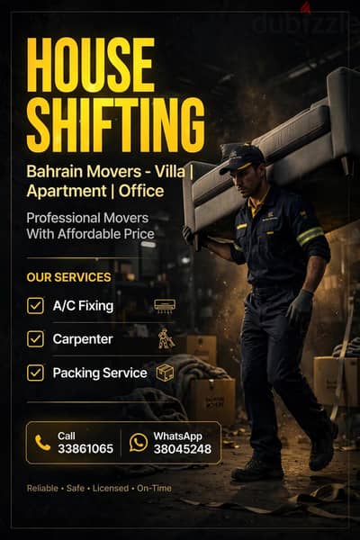 Professional Movers & Packers Bahrain | Easy Moving Solutions