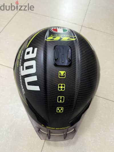 Rare AGV Pista GP R Project 46 2.0 Full Carbon – Rossi – Made in Italy