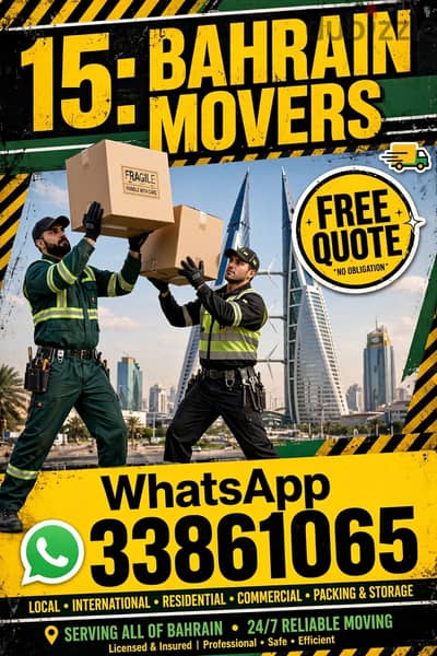 Packing & Moving Services in Bahrain | Movers & Packers