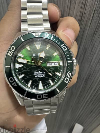 ALBA Automatic Watch – Green Dial