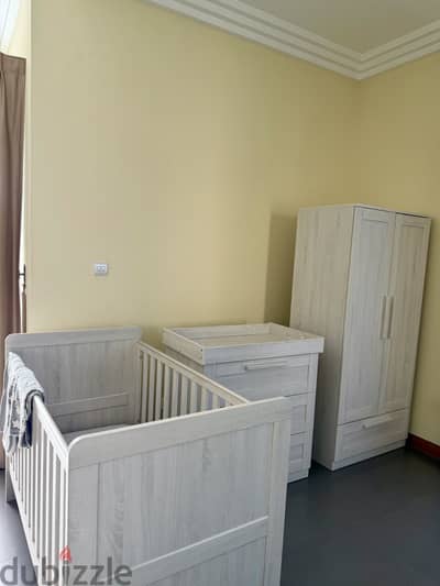 Mamas & Papas Atlas 3-Piece Nursery Furniture Set – Light Oak