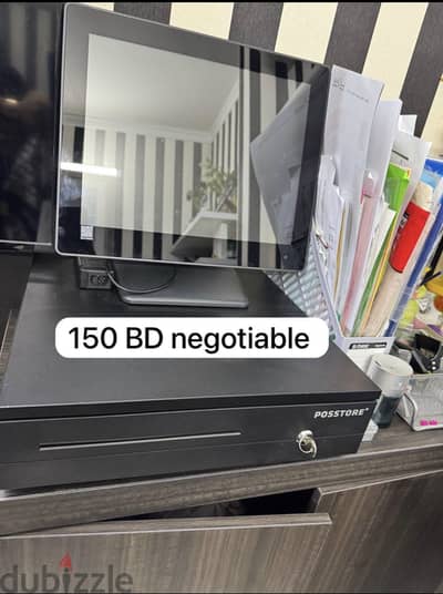 Cashier table and Cashier with printer machine