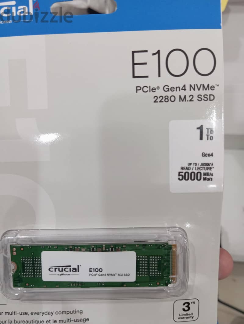 1 TB PCIe 3.0 NVMe M. 2 2280 Internal Solid State Drive 2