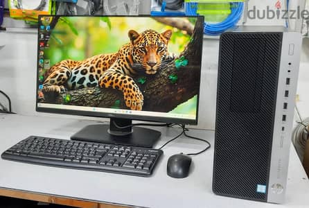 HP Core i7 3.40 GHz Speed PC 16 GB RAM With 24" IPS FULL HD Borderless