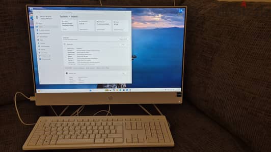 All in one HP with touchscreen