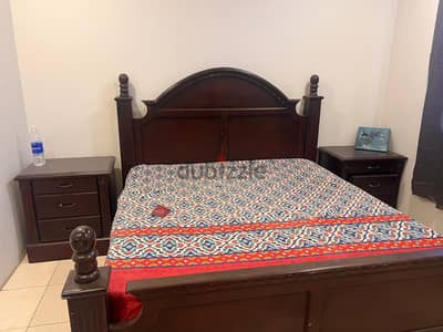 Complete Bedroom Set – Bed, Wardrobe, Dressing Table & Side Tables