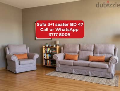 sofa and other furniture in good condition for sale with delivery