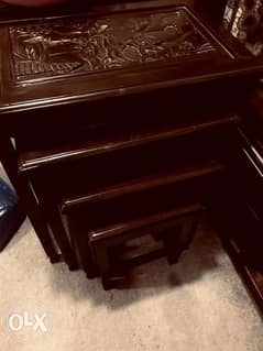antique tables for sale it heavy wooden tables 0