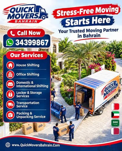 Quick House Shifting, Furniture Packing Moving Villa Office Flat Moves
