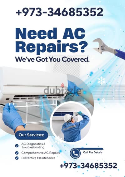 Air conditioner AC repair service replace washing machine repair