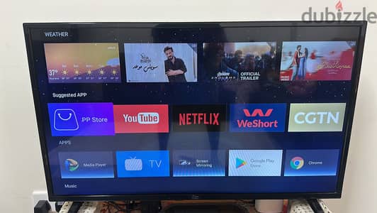 Well maintained 42" IKON smart LED TV for urgent sale