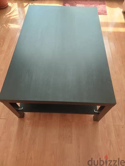 center table 46×31 cms wooden  black