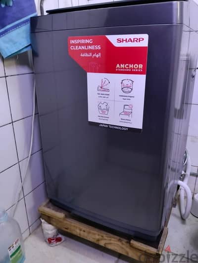 SHARP 10KG Washing Machine – Used Only 2 Months