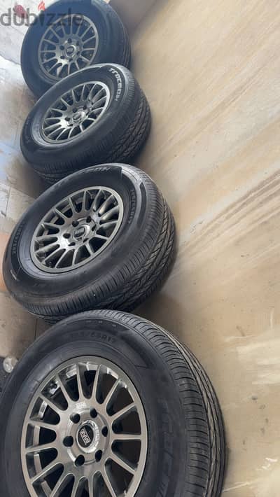 للبيع رنقات برايد 6 بلوط
