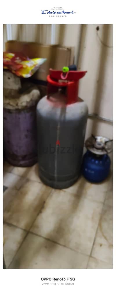 2 big cylinders , and OPPO Mobile for sell