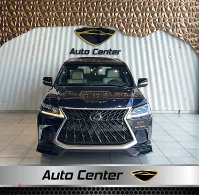 Lexus LX 570 SUPERSPORT 2016 blue