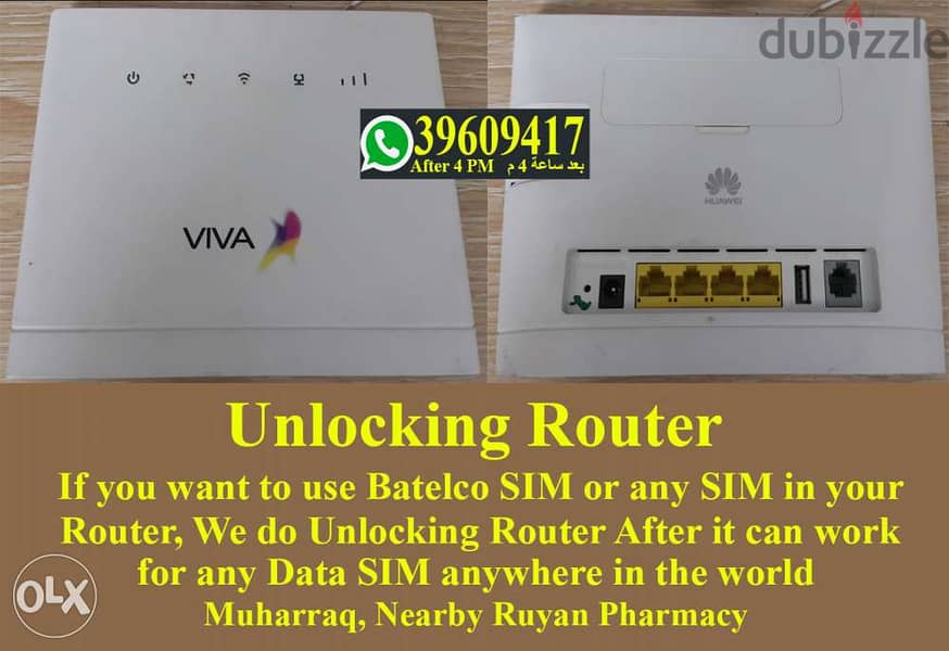 Huawei B315s-22 Unlocking Router Viva (Not for Sale) 0