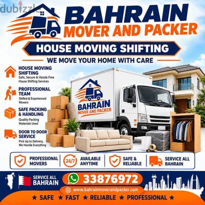 BAHRAIN MOVER AND PACKER HOUSE FLAT OFFICE VILLA PACKING AND SHIFTING