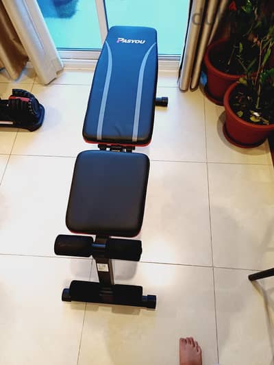 PASYOU Multi-Purpose Foldable Weight Bench (Incline/Decline)