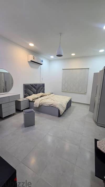 FF 1 BHK IN SANAD لايجار شقة مفروشة بالكامل من غرفة