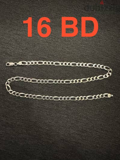 Men’s necklace, rings, and bracelets