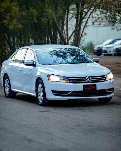 Volkswagen Passat 2013 White | Zero Accident | Bahrain Spec | BD 2,100