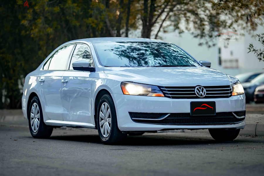 Volkswagen Passat 2013 White | Zero Accident | Bahrain Spec | BD 1600 1