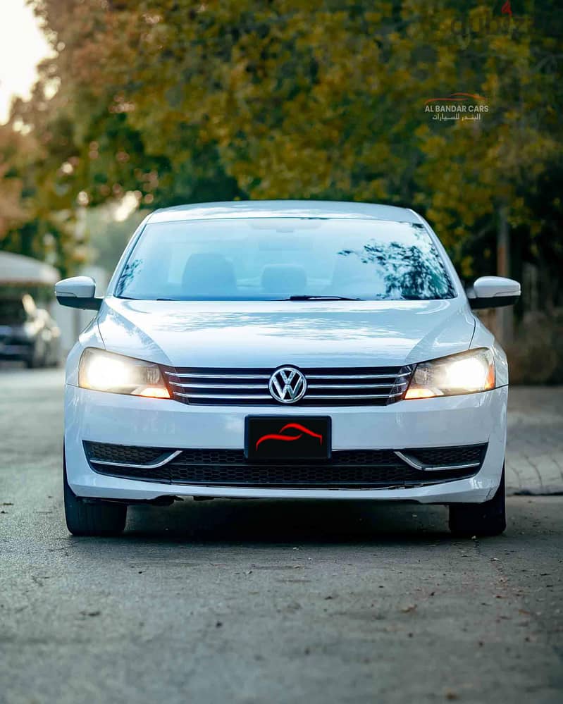 Volkswagen Passat 2013 White | Zero Accident | Bahrain Spec | BD 1600 2