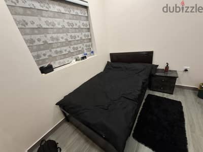 Discount 20 Bd Double Bed + Bedside Table