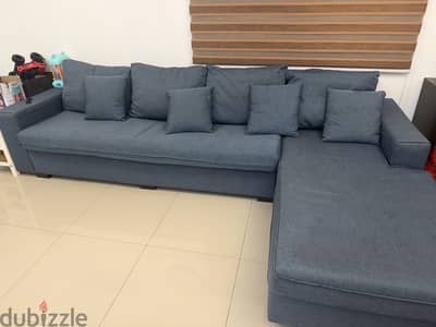 L shape sofa 45 bhd