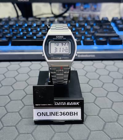 CASIO B640M — MODULE 3294 illuminator Classic Vintage Watch Original