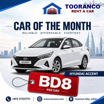 Car Of The Month Offer
