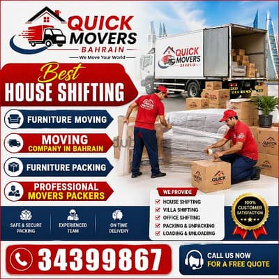 best house shifting in Bahrain 34399867 household items packing moving