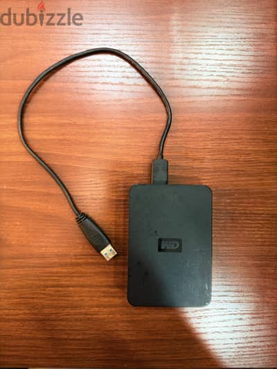 WD 1TB External Hard Drive Western Digital Brand - Black