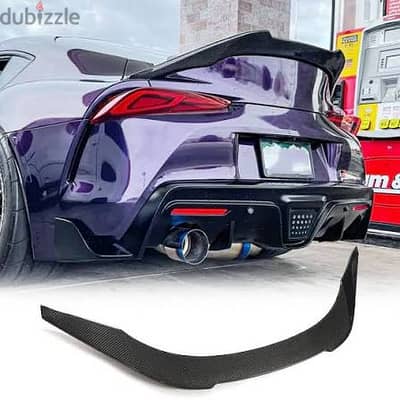 Toyota Supra spoiler carbon fiber