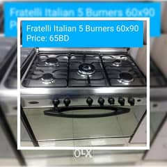 Fratelli onofri 5 burners italian good working condition 0