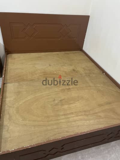Wooden Double bed for sale