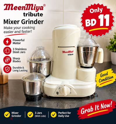 Meenumix mixer grinder