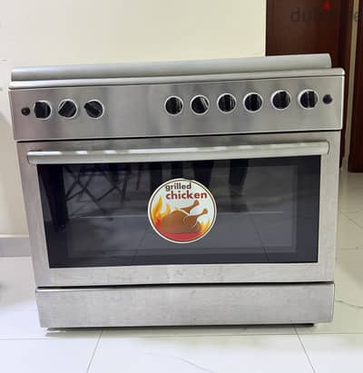 Cooking Range 5 Burner with Grill/Oven - Excellent Condition