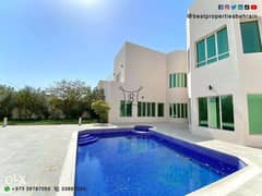 luxury and modern villa with private pool close to Saudi causeway incl 0