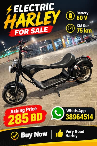 Electric Harley for sale