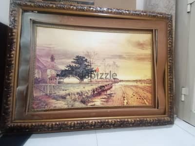 beautiful art framed