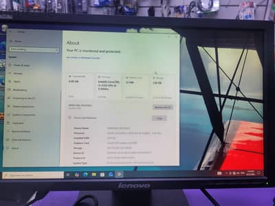 PC & MONITOR FULL SET