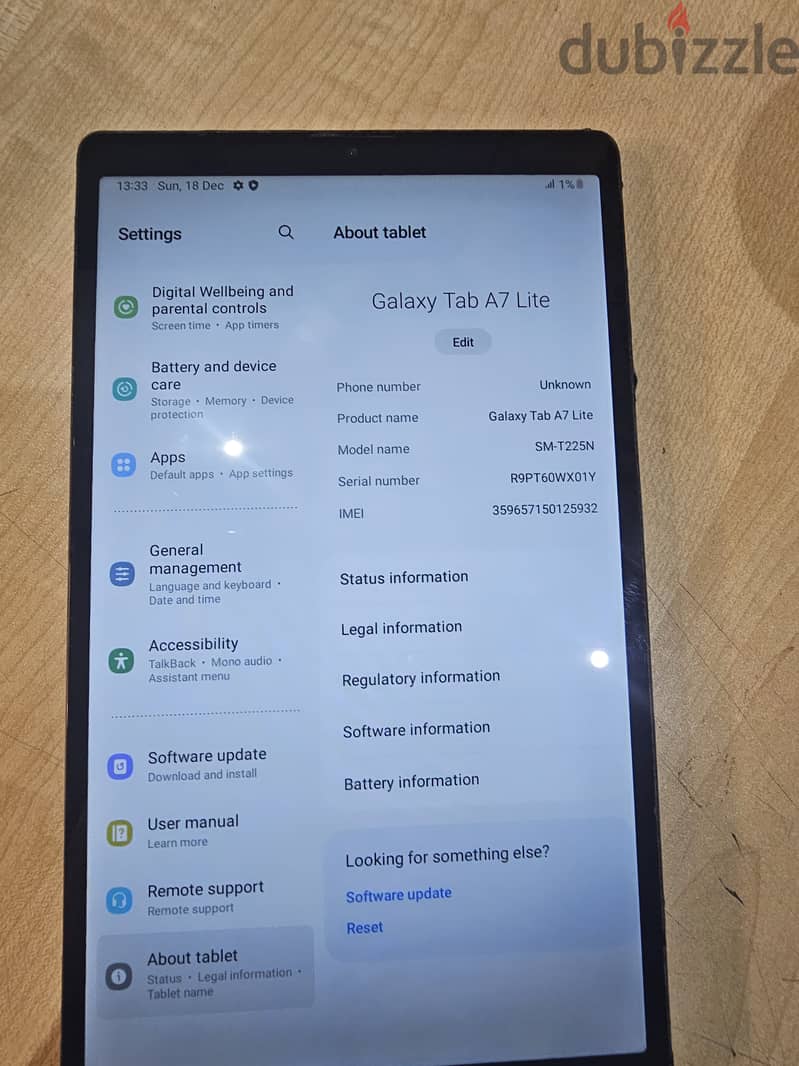 Lenovo  64gb working perfectly 30 + Galaxy Tab A7 Lite 20BD 6