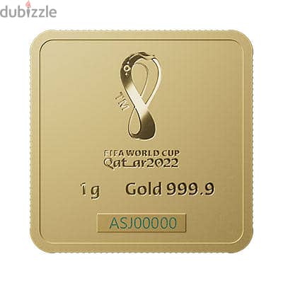 1g 24K Gold Bar – FIFA World Cup Qatar 2022 